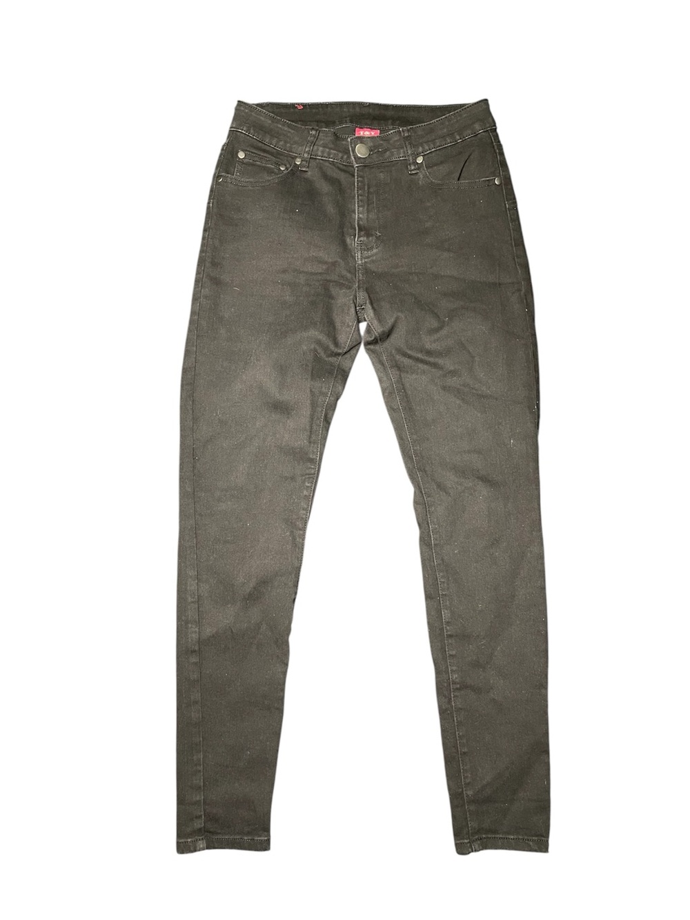 T&Y Fashion 9/10 Black High-Rise Skinny Jeans pants